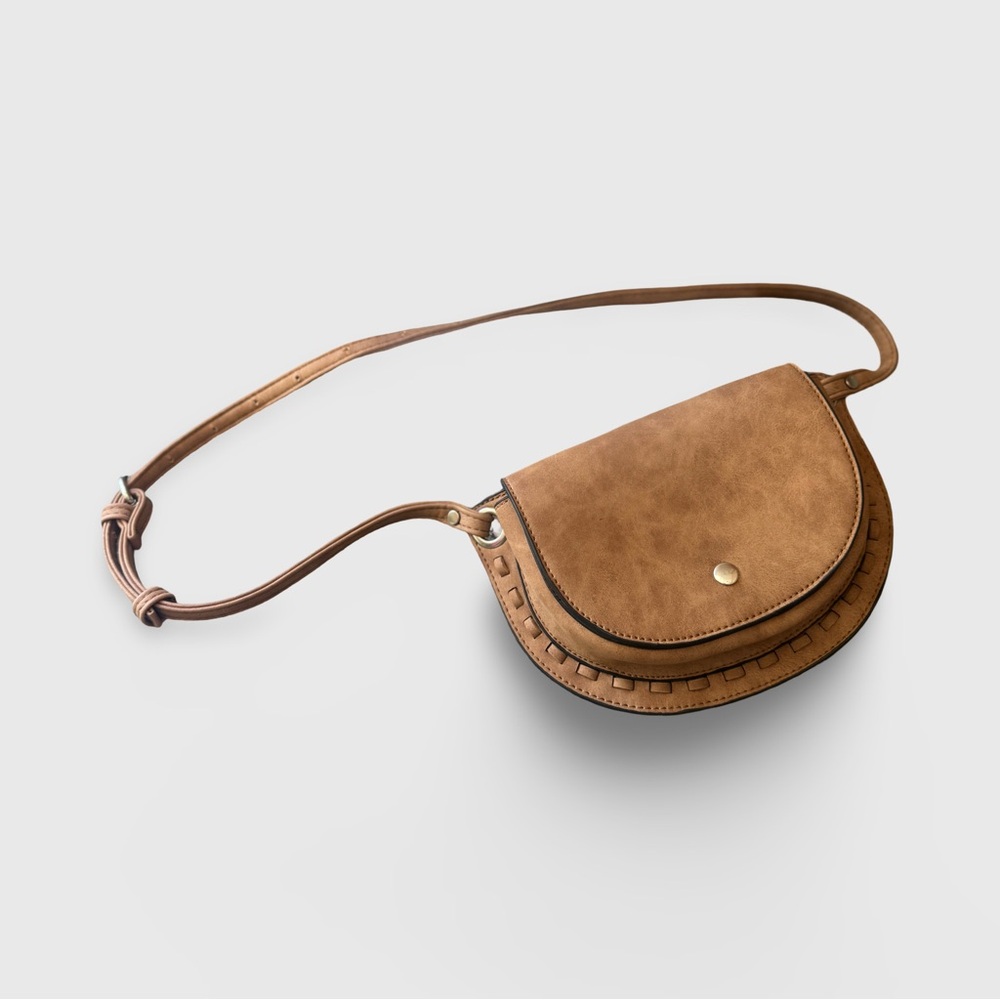 Chic Brown Crossbody/Belt  Bag
